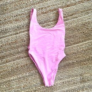 Aerie pink one piece